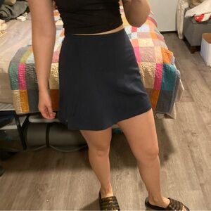 Small navy blue skort